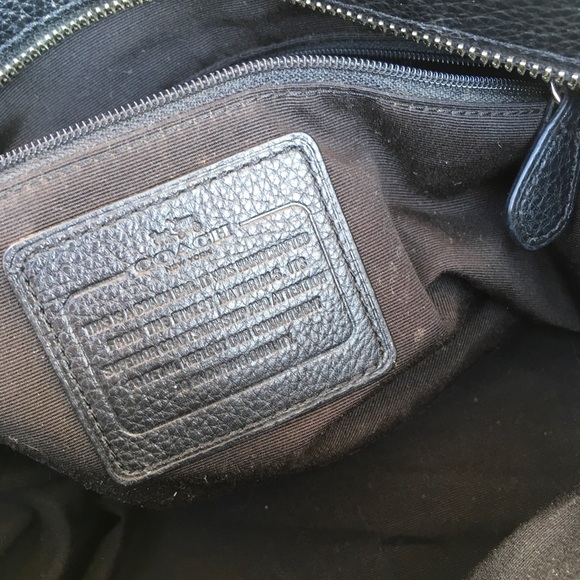 COACH Staton Carryall Leather Trim Signature Jacquard w! Matching Wallet - Picture 12 of 14